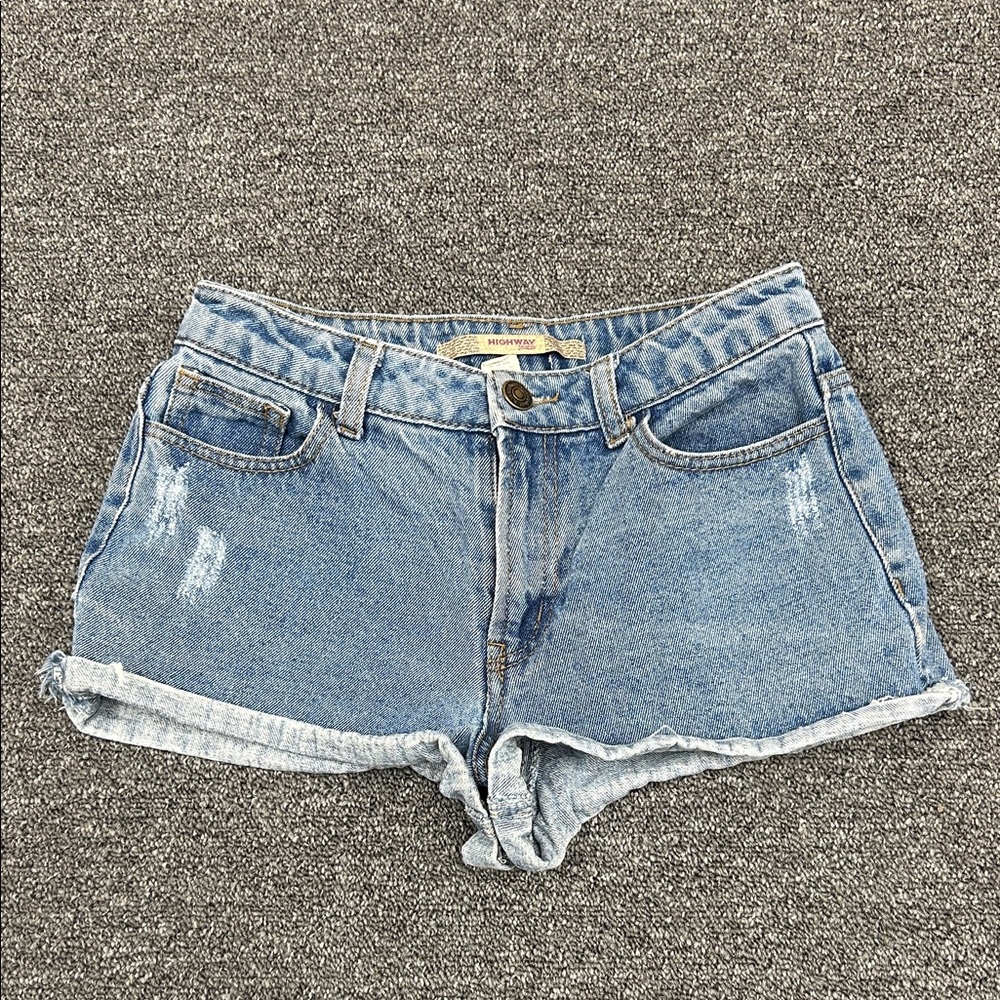 Denim Blue Women's Shorts/Highway Jeans